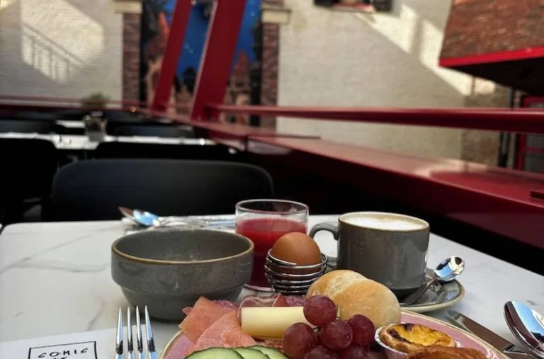 Comic Art Hotel Breakfast