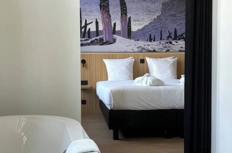 Comic Art Hotel slaapkamer